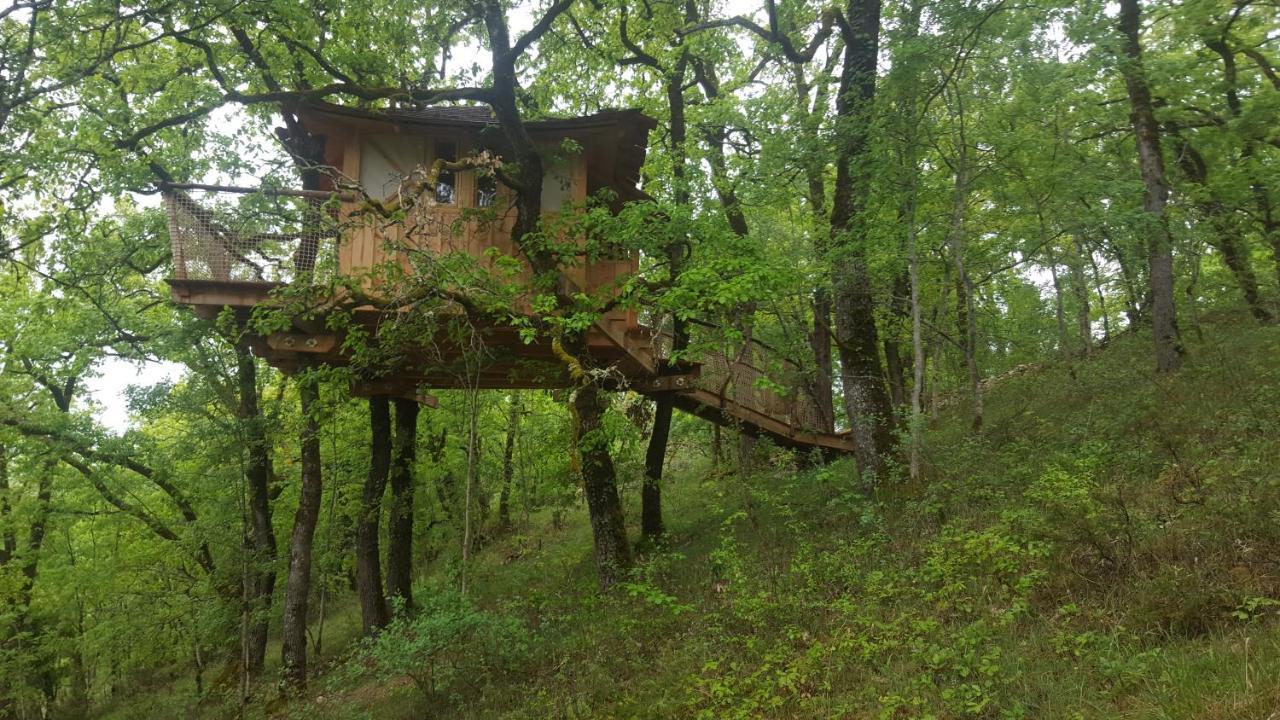 Cabane Dans Les Arbres - La Pagode Mechmont Exterior foto