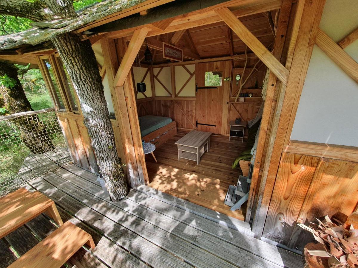 Cabane Dans Les Arbres - La Pagode Mechmont Exterior foto